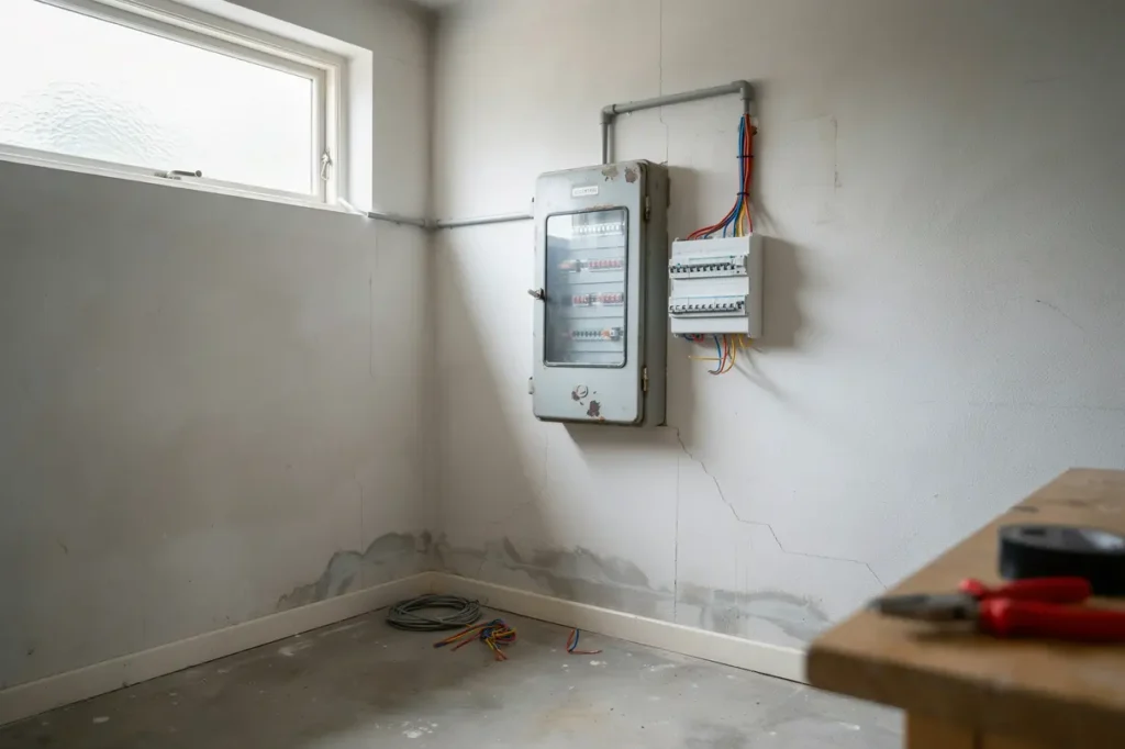 byta elcentral eller elsk p tecken p att husets elsystem beh ver uppgraderas